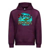 Mauve Wine merry christmas wood slice ornament Urban Hoodie - JahusDesignShop