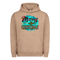 Pigment Burro merry christmas wood slice ornament Urban Hoodie - JahusDesignShop