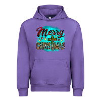 Tulip merry christmas wood slice ornament Urban Hoodie - JahusDesignShop
