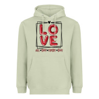 Matcha love all day every day Heavyweight Hoodie - MaliasSmallBusiness