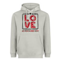 Moon Dust love all day every day Heavyweight Hoodie - MaliasSmallBusiness