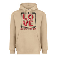 Mushroom love all day every day Heavyweight Hoodie - MaliasSmallBusiness