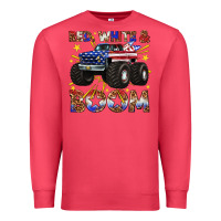 Cardinal red white and boom Premium Sweatshirt - texasbilliewilder