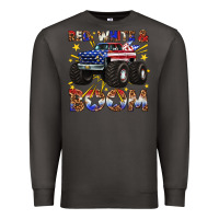 Smoke red white and boom Premium Sweatshirt - texasbilliewilder
