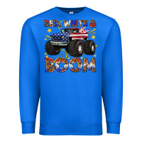 True Royal red white and boom Premium Sweatshirt - texasbilliewilder