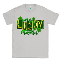 Moon Dust one lucky mama st patricks Classic Tee - FaDigitalArtStudio
