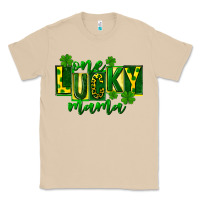 Mushroom one lucky mama st patricks Classic Tee - FaDigitalArtStudio