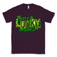 Plum one lucky mama st patricks Classic Tee - FaDigitalArtStudio