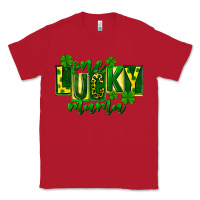 Red one lucky mama st patricks Classic Tee - FaDigitalArtStudio