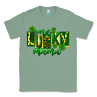 Sage one lucky mama st patricks Classic Tee - FaDigitalArtStudio