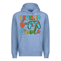 Colony Blue leveled 6th grade Premium Hoodie - JahusDesignShop