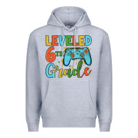 Heather Grey leveled 6th grade Premium Hoodie - JahusDesignShop