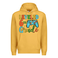 Mustard leveled 6th grade Premium Hoodie - JahusDesignShop