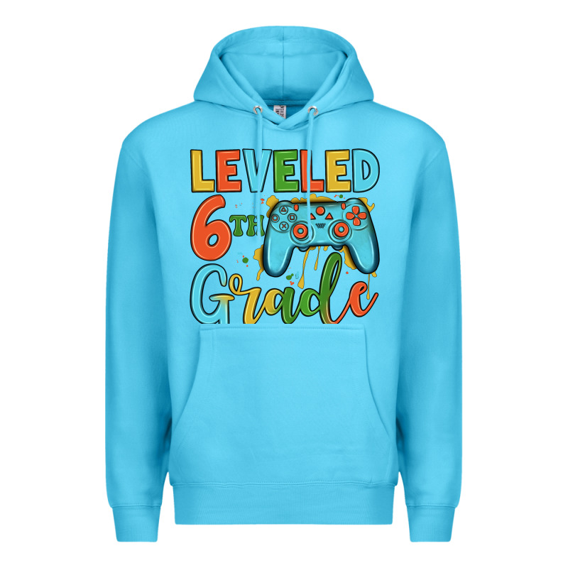 Leveled 6th Grade Premium Hoodie by JahusDesignShop | Teevron