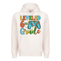 Pale Pink leveled 6th grade Premium Hoodie - JahusDesignShop