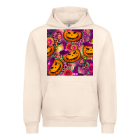 Sandshell halloween witchy pumpkin seamless pattern Urban Hoodie - BundleAndBundleShop