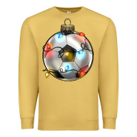 Antique Gold christmas  soccer Premium Sweatshirt - Zillion Design Studio