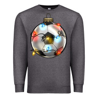 Charcoal Heather christmas  soccer Premium Sweatshirt - Zillion Design Studio