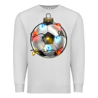 Dove Grey christmas  soccer Premium Sweatshirt - Zillion Design Studio