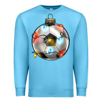 Ocean Blue christmas  soccer Premium Sweatshirt - Zillion Design Studio