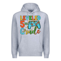 Heather Grey leveled 5th grade Premium Hoodie - JahusDesignShop