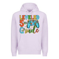 Lilac leveled 5th grade Premium Hoodie - JahusDesignShop