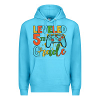 Ocean Blue leveled 5th grade Premium Hoodie - JahusDesignShop