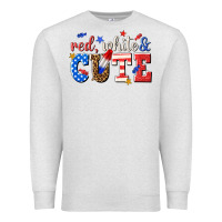 Red White And Cute Billie Wilder Premium Sweatshirt | Teevron