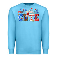 Ocean Blue red white and cute billie wilder Premium Sweatshirt - texasbilliewilder