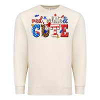 Sandshell red white and cute billie wilder Premium Sweatshirt - texasbilliewilder