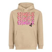 Mushroom single single single af Heavyweight Hoodie - MaliasSmallBusiness