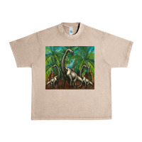 French Oak brachiosaurus Urban Heavy Tee - Artiststas