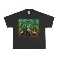 Pigment Black brachiosaurus Urban Heavy Tee - Artiststas