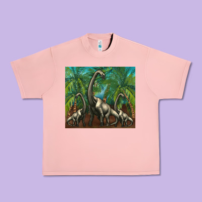 Brachiosaurus Urban Heavy Tee Designed By Artiststas