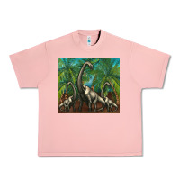 Salmon brachiosaurus Urban Heavy Tee - Artiststas