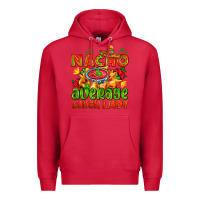 Cardinal nacho average lunch lady  with nacho Premium Hoodie - AdoDesignShop
