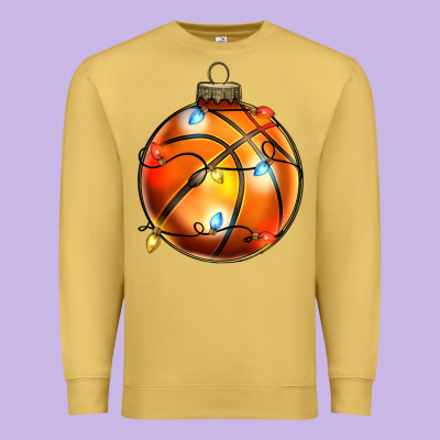 Premium Sweatshirt christmas baskeball