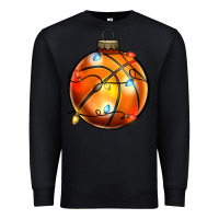 Black christmas baskeball Premium Sweatshirt - Zillion Design Studio