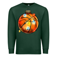 Sports Green christmas baskeball Premium Sweatshirt - Zillion Design Studio