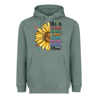 Sage she is strong fearless warm loving mom Heavyweight Hoodie - MaliasSmallBusiness