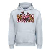 Heather Grey cheer mom Urban Hoodie - Jasminsmagicworld