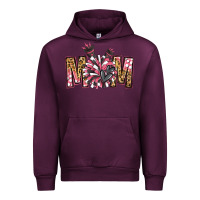 Mauve Wine cheer mom Urban Hoodie - Jasminsmagicworld