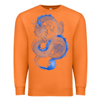 Carrot blue dragon Premium Sweatshirt - RanaPortraitStore
