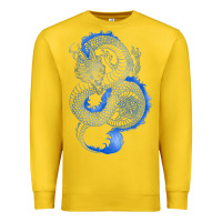 Lemon blue dragon Premium Sweatshirt - RanaPortraitStore