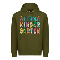 Army Green team kindergarten Premium Hoodie - JahusDesignShop