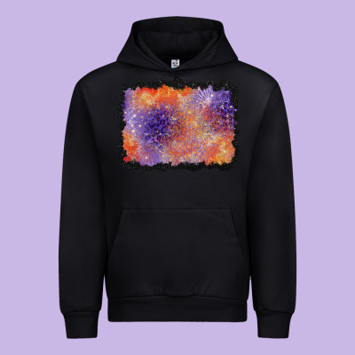Halloween Background Urban Hoodie Designed By Bundleandbundleshop