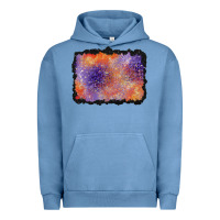 Pigment Pebble Blue halloween background Urban Hoodie - BundleAndBundleShop