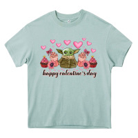 Arona happy valentines day yoda Heavy Core Tee - CowhideDigitalArt