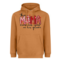 Meerkat this mama wears her heart on her gleeve Heavyweight Hoodie - MaliasSmallBusiness