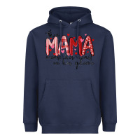 This Mama Wears Her Heart On Her Gleeve Heavyweight Hoodie | Teevron